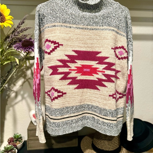 Nic & Zoe Mock Turtleneck Sweater - Picture 2 of 7